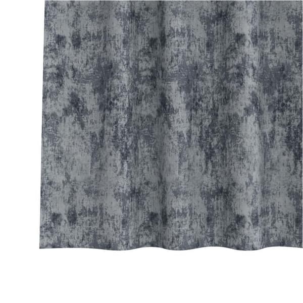 Sammetsgardiner - Grå silver - 2 st - 140x225 cm - Mörkläggande med ögla Silvergrå