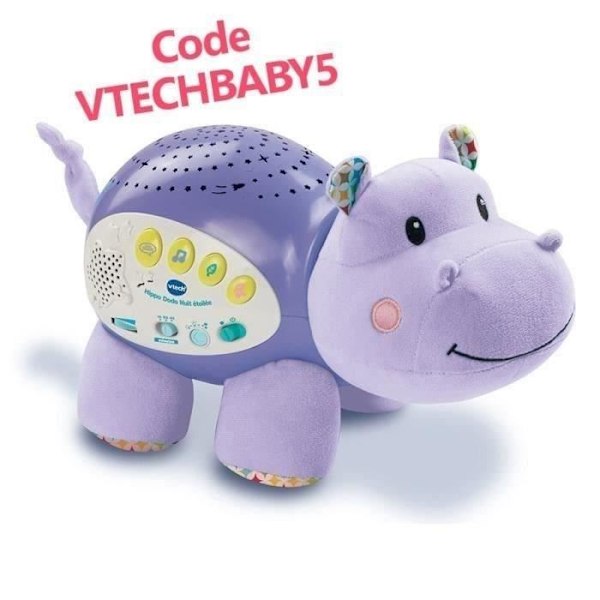 VTECH BABY - Hippo Dodo Starry Night Flodhäst sömn