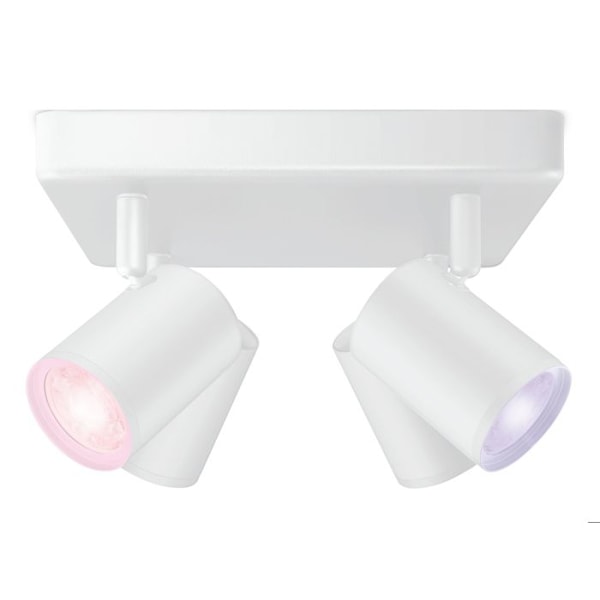 WiZ Wi-Fi IMAGEO färg LED-spotlights, 4x5W, Vit