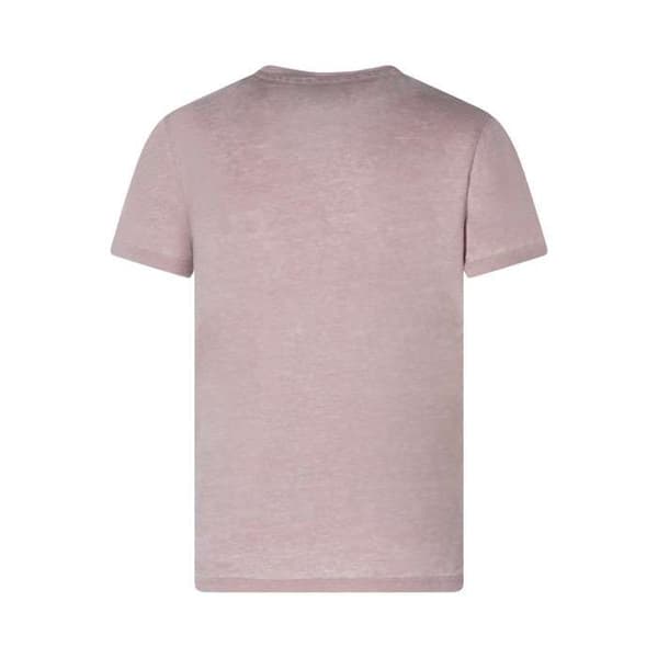 Rak v-ringad t-shirt Ros S