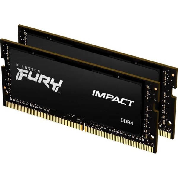 Kingston FURY Impact 32 GB (2 x 16 GB) DDR4 2666 MHz CL16 -minne