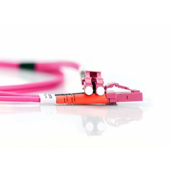 Optisk Fiberkabel - Ej specificerad - OM4 - Duplex 50/125 - 2 m - Lila
