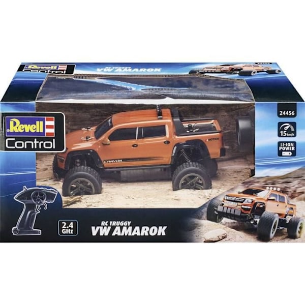 Truggy Amarok Elektrisk RC-bil - REVELL - 2,4 GHz Fjärrkontroll - Vit Vit