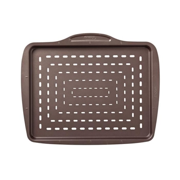 PYREX Rektangulärt pizzafat 37 x 34 cm ASIMETRIA - Stål