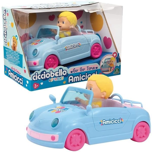 Cicciobello Amicicci cabriolet - GIOCHI PREZIOSI - Blå - Barn - Unisex färgad