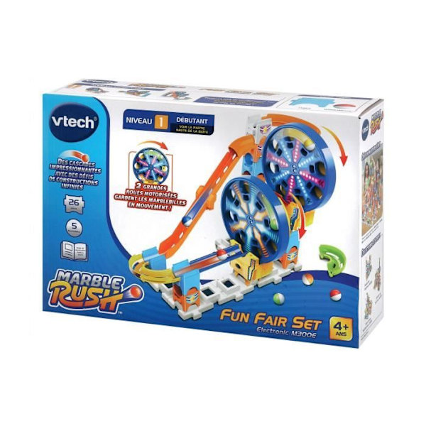 Marble Track - VTECH - Marble Rush - Motoriserade hjul - Blå - Barn - Blandat - Flerfärgad Flerfärgad