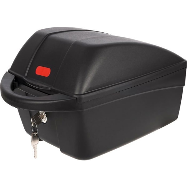 Prophete - 7421 - Cykelbagageutrymme med Snabböppning 5 kg/11 l, i plast, låsbart, svart