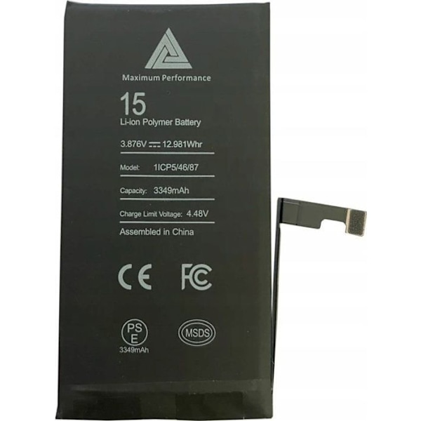 Smartphone Noname-batteri för iPhone 15