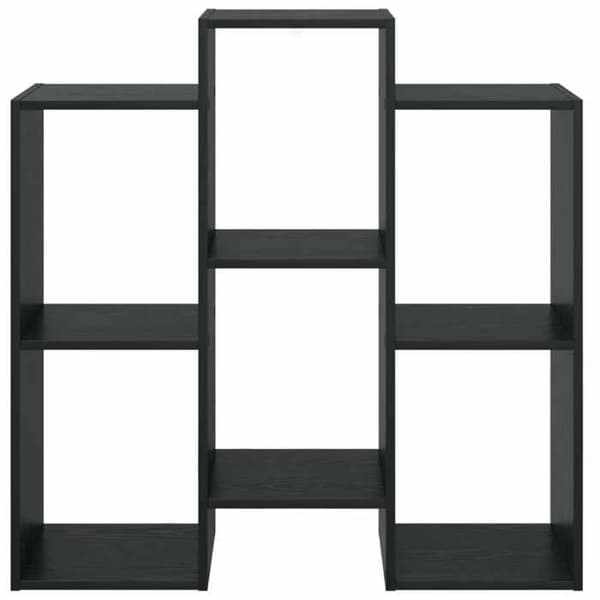 vidaXL Buffé Ek svart 90 x 30 x 90 cm 8000405