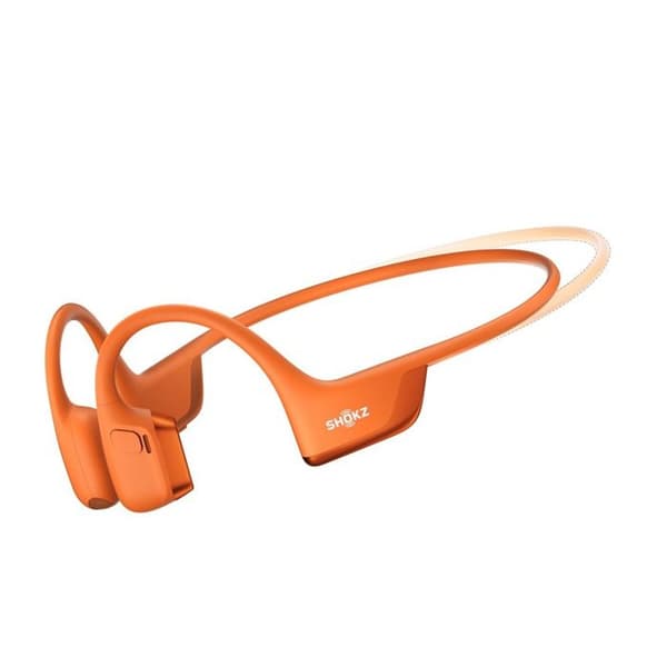Sporthörlurar - Shokz - OpenRun Pro2 Mini - Bluetooth - Svettresistent - Orange Apelsin