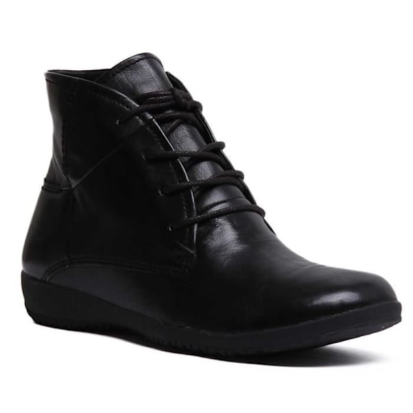 Bottines - Josef Seibel - Naly 09 - Svart läder - Kilklack - Varm foder Svart 37