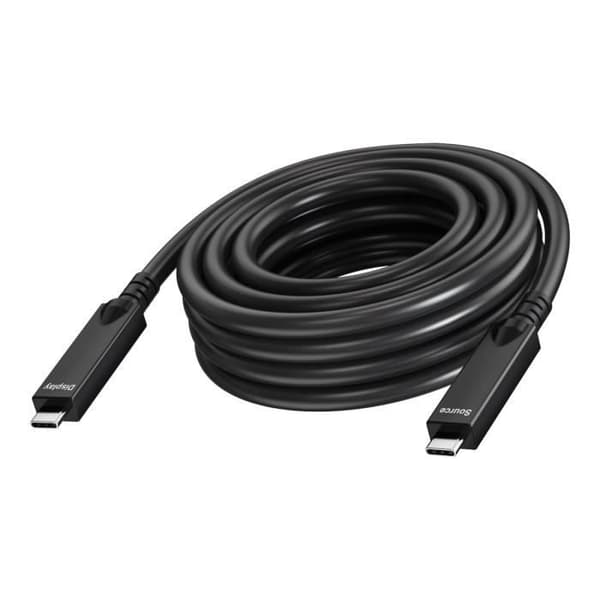 USB-kabel - Vision - 24 pin USB-C - 10 m - Aktiv optisk kabel - USB 3.2 Gen 1
