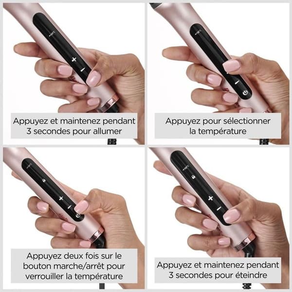 Brosse coiffante Babyliss Volume Boost HSB200E Ros