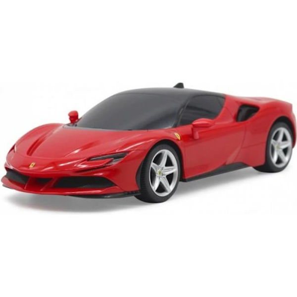 Ferrari SF90 Stradale RC Bil - JAMARA - Röd - Interiör - 1:24 Röd