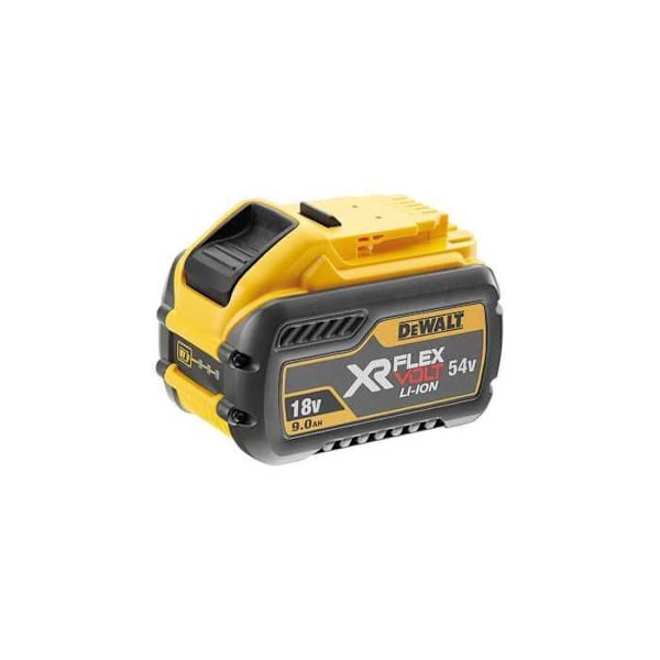 Paket med 2st XR Flexvolt DCB132X2 18-54V / 9-3Ah batterier + dubbel laddare - DEWALT - DCB132X2-QW