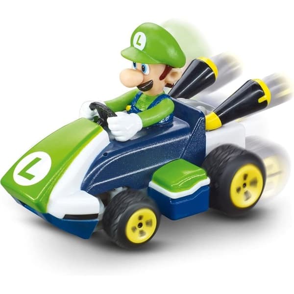2,4GHz Mario Kart Mini RC, Luigi Grön