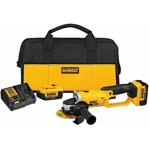 DEWALT DCG412M2 vinkelslip - 18V LI-ION XR / 4AH - Sladdlös