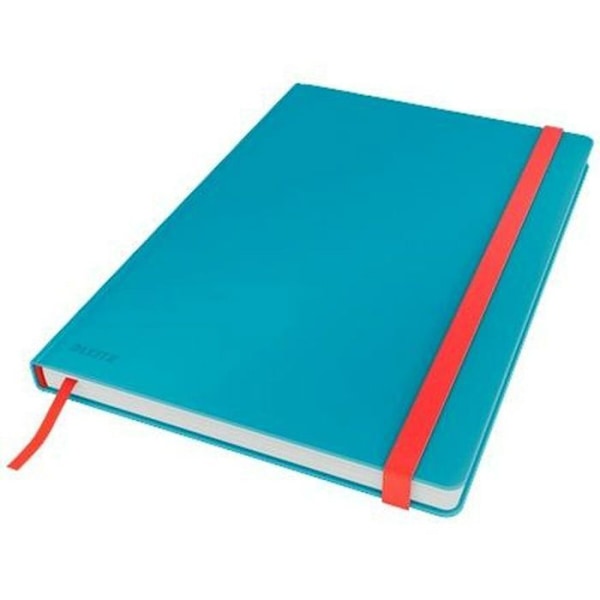 Leitz Notebook - 44820061 - Komplett 44710025 Notebook 80 ark A4 Quadrille Röd