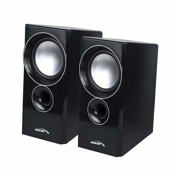 Högtalarset Audiocore AC910 Bluetooth 2.1 högtalare FM-radio, TF-kortingång, AUX, USB-ström Svart