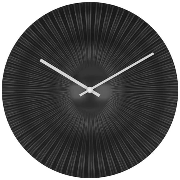 Väggklocka - TFA DOSTMANN - ROKOKO - Svart - 330 mm - Modern design Svart
