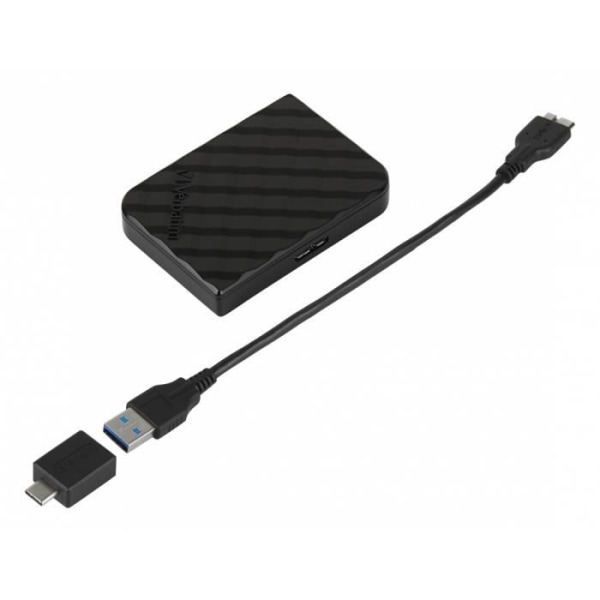 VERBATIM Store 'n' Go extern hårddisk - 512 GB - USB 3.2 Gen 1 - svart