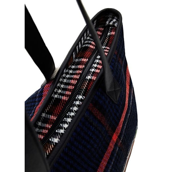 Handväska - Desigual - Cucos Patch - Vit/Blå/Röd - One Size - Dragkedja Vitt, blått och rött