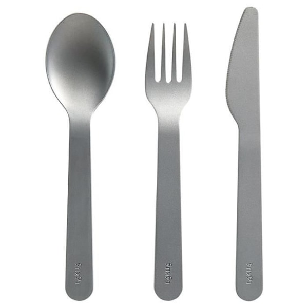 Couverts Basics to Go - Lékué - Rostfritt stål - Kompakt - Ideal för resor