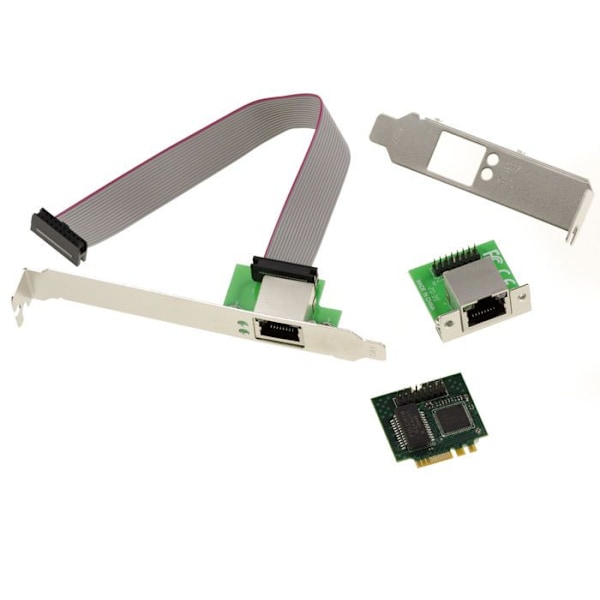 M2 M.2 NGFF E A Key Gigabit Lan Ethernet 10 100 1000 Mbps kort med Intel I210 Chipset
