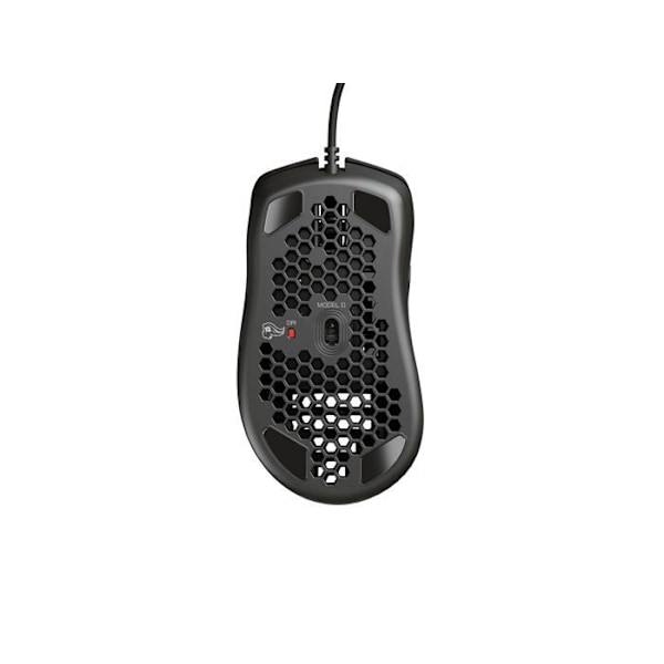 Glorious pc gaming race - GLO-FT-O-GF - Kompatibel med Maus-Skates aus Keramik rullskridskor - Model O/O-, Black