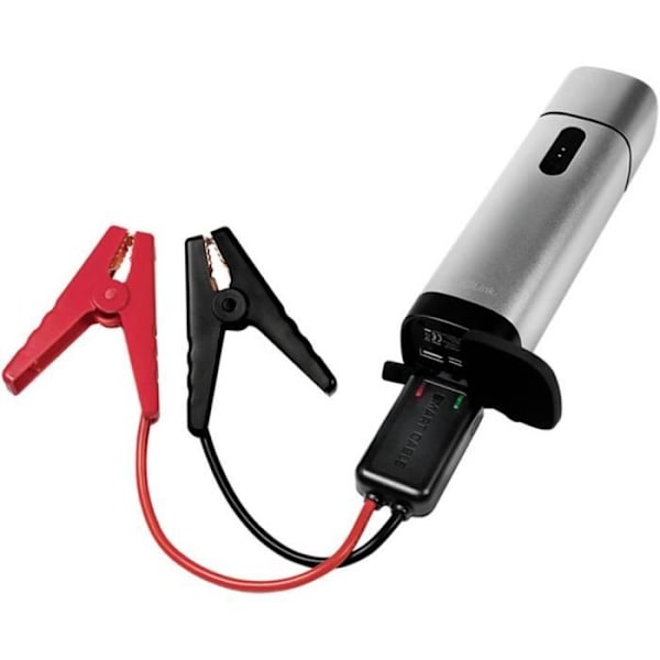 Powerbank LOGILINK PA0266 - 10000 mAh - LiPo - USB-A, USB-C™ - metallisk grå metallisk grå