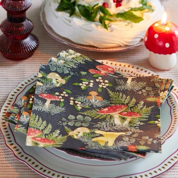 Servett Talking tables - FOREST-NAPKIN