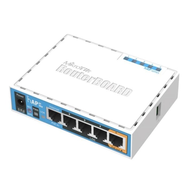 Mikrotik hAP AC Lite RB952Ui-5ac2nD trådlös AC-router (internationell version)