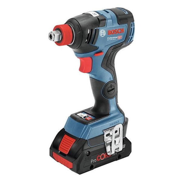 Slagdrivare BOSCH GDX 18V-200 C Professional (2x4Ah)