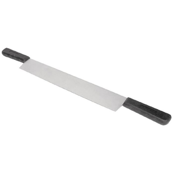 Professionell Ostkniv 2 handtag - Vogue - 38 cm Svart