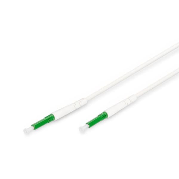 Fiberoptisk kabel - DIGITUS - DK-3901LCA-30 - 30m - LC/APC - Vit Vit