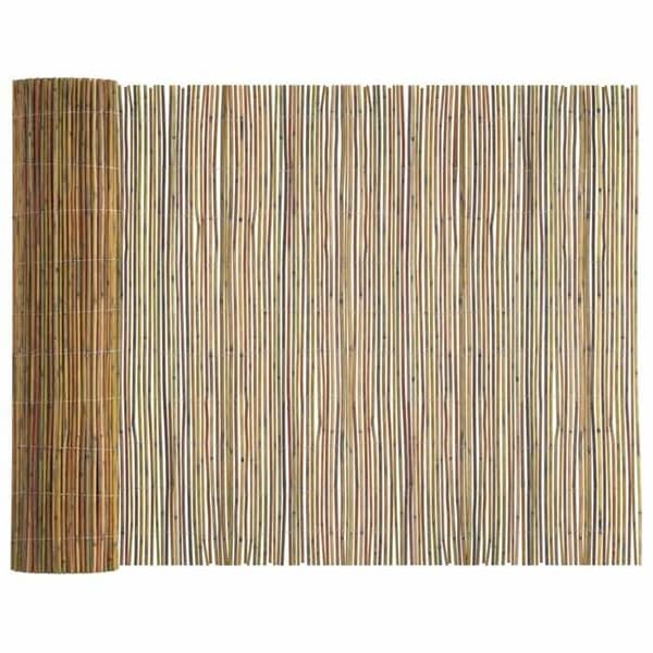 vidaXL Naturlig bambu stängsel 500 x 150 cm Bambu 42006524