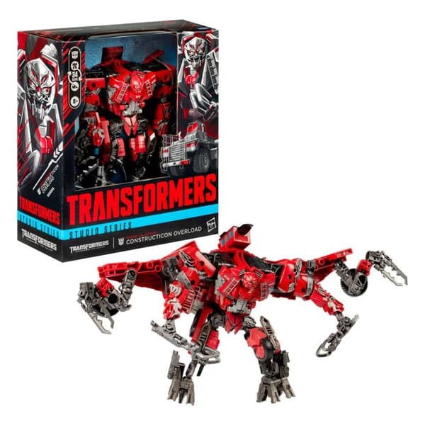 Hasbro - Transformers 2: Revanschen Studio Series Leader Class - Figur Power Collection Constructicon Overload 22 cm