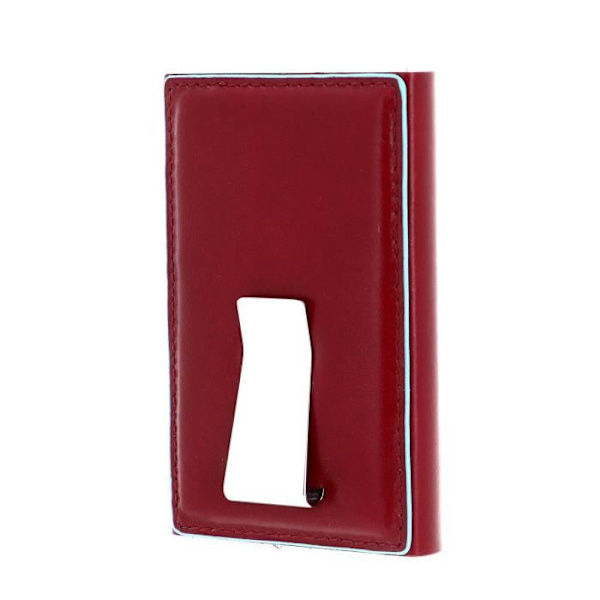 Plånbok - PIQUADRO - Blue Square - RFID - Läder - Röd Röd