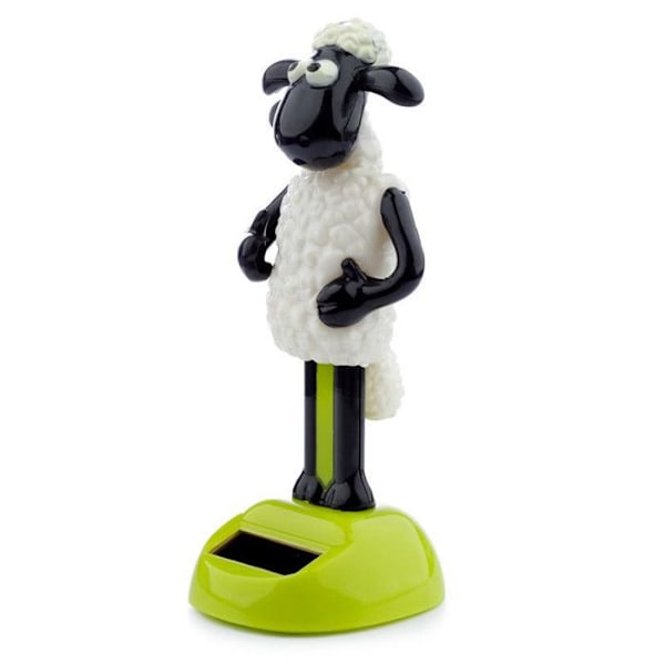 Puckator Shaun the Sheep Solar Powered Pal, unisex, Höjd 13cm Bredd 5cm Djup 6cm