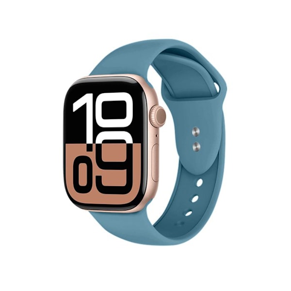 Armband för Apple Watch 38/40/41/42 mm (marin) Crong Liquid
