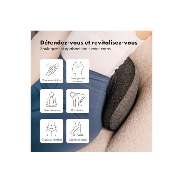 Zen massager Multi-zon massagekudde Denali Grey Grå