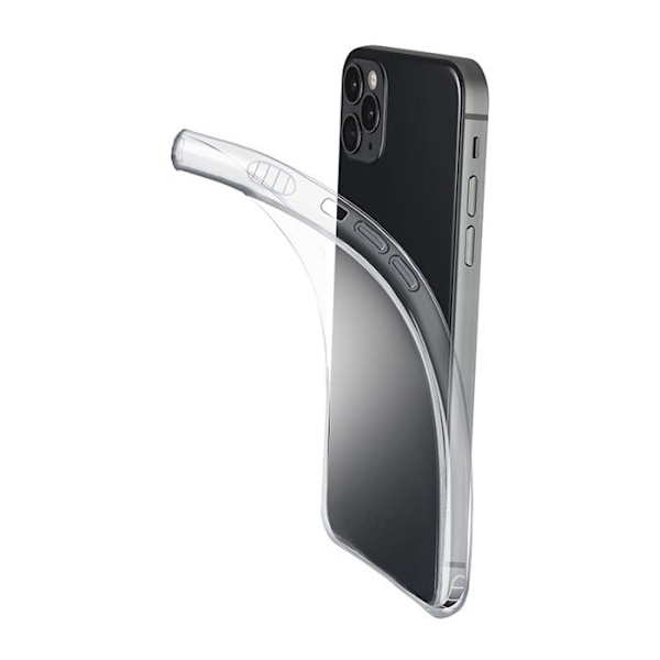 Cellularline Fine - Fodral för iPhone 12 / iPhone 12 Pro (Transparent)