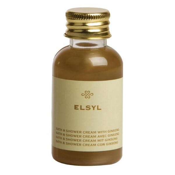 Badkräm - ELSYL - Pack om 50 - 40 ml - Brun - Premiumpresentation kastanj