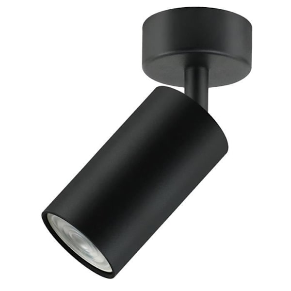 Plafondslampa/Vägglampa - Maclean - MCE451 B - Aluminium - 1xGU10 - Matt Svart - 35W Max Matte svart