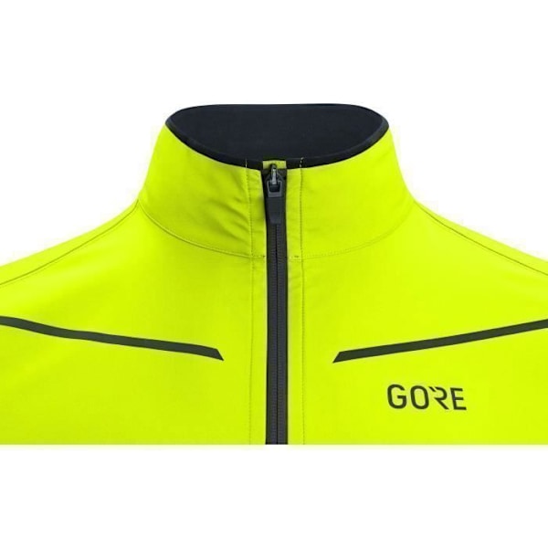 Löparjacka - Gore - R3 GTX I Partial - Vattentät - Andas - Neon gul/svart Neongult/svart S