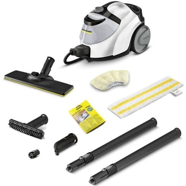 NYA KARCHER SC 5 Easy Fix JÄRNPLUG - Ångtvätt - 2250 W - 4,2 bar - Eliminerar upp till 99,9 % av virus och bakterier