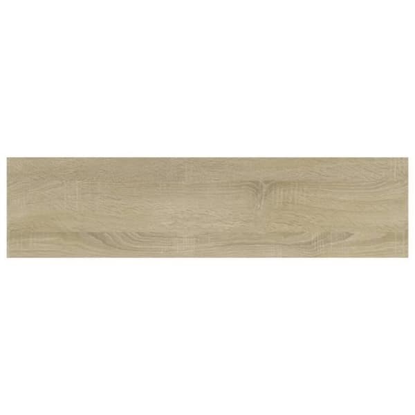 VidaXL Bokhylla Panel 4 st Sonoma Oak Engineered Wood 805128 Brun