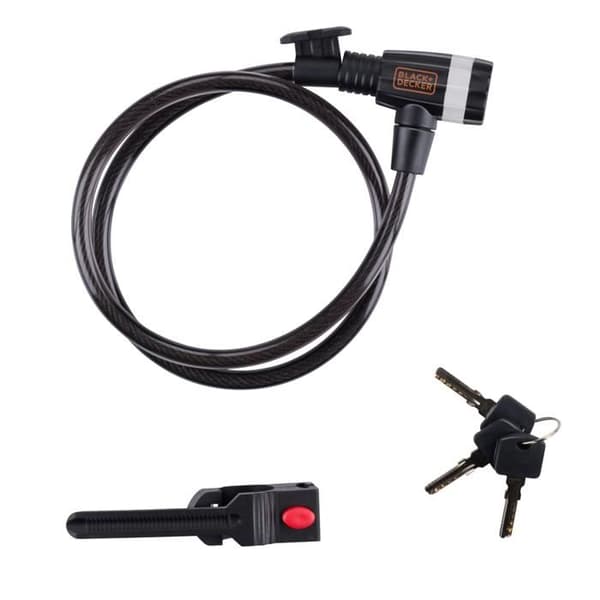 BLACK+DECKER Lås, 90CM Svart