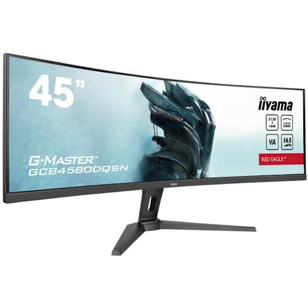 PC-skärm - IIYAMA - GCB4580DQSN-B1 - 44,5" DQHD - VA - 165Hz - 0,8ms - Böjd