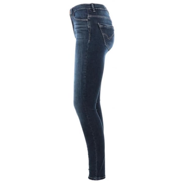 Jean Skinny - ONLY - Kvinna - Hög midja - Mörkblå - Skinny passform marinblå XS